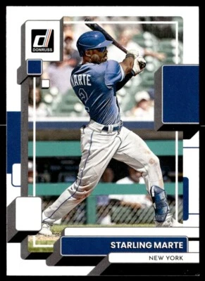 2022 Donruss Starling Marte New York Mets #206 - Image 1 of 2