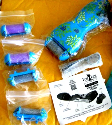 Removedor de callos inalámbrico Ped Egg Power PLATINUM con 5 rodillos NUEVO en CAJA Foto 1 de 4