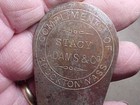 Antique shoe-horn? Stacy Adams & Co-Brocton Mass-New Mexico metal detecting find