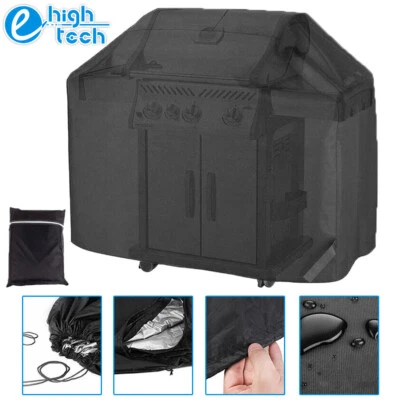 Waterproof Barbecue Gas Grill Cover Outdoor BBQ Heavy Duty UV Protection 57 Inch - Image 1 of 4