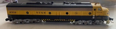 N Scale Custom Detailed Passenger E8 New York Susquehanna NYSW Locomotive Engine - Image 1 of 4