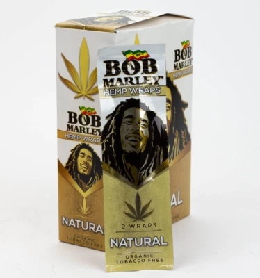 Papeles de liar Bob Marley para tabaco natural (sin sabor) ANTIGUOS Foto 1 de 2