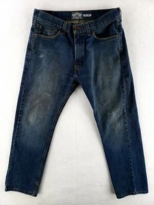 Levi's 33x30 Regular Fit Jeans Classic Denim Work Pants Straight Leg - Picture 1 of 10