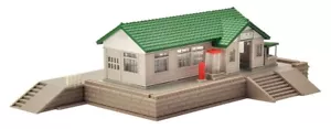 N Scale Tomix Pre-Built Wooden Rural Railroad Station Kit - Picture 1 of 3