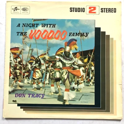 A Night With The Voodoo Family - Don Tracy 1965 Afro-Cuban Exotica LP - Image 1 of 4
