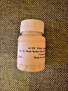 ACHF White Lithium Grease CB-Ham Radios Reel to Reel Tape Deck Turntable 50ml - Picture 1 of 3