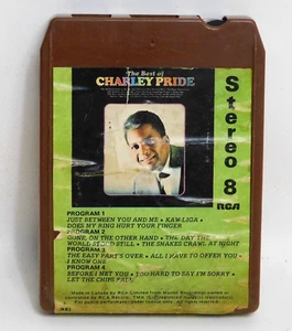 The Best of Charley Pride 8 Track Stereo RCA Records P8S-1505-Made in Canada - Picture 1 of 5