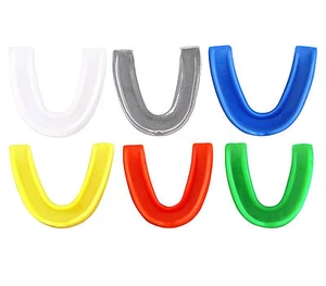 BRAND NEW GEL GUM MOUTH GUARD SHIELD AIR MMA BOXING FIGHT GUARD PROTECTION - Picture 1 of 13