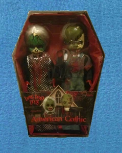 AMERICAN GOTHIC 10 INCH FIGURE DOLLS LIVING DEAD DOLLS MEZCO BLOODY VERSION - Picture 1 of 2