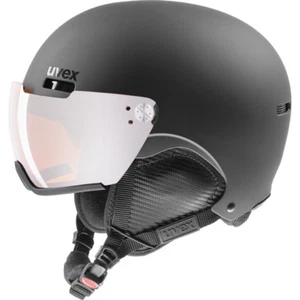 Skihelm mit Visier uvex hlmt 500 visor Schwarz 52 bis 55 cm - Picture 1 of 1