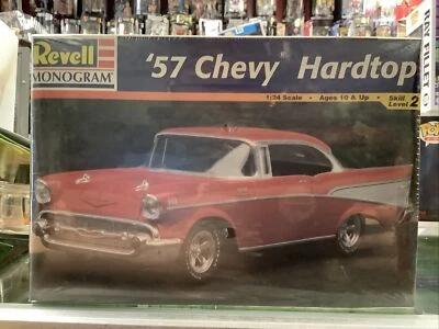 Revell Monogram 57 Chevy Hardtop 1:24 Car Model Kit Skill Level 2 Sealed - Image 1 of 4