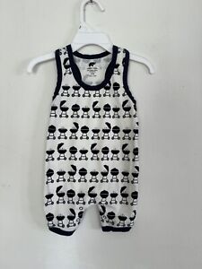 Monica And Andy Baby Organic Cotton Grill Summer One Piece, Size 6-9months