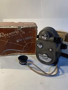 Vintage Revere Eight Model 88 8MM Movie Camera W/Filter - Untested - Picture 1 of 12
