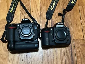 Lot Of(2) Nikon D300s 12.3MP DSLR Camera Body - Picture 1 of 8