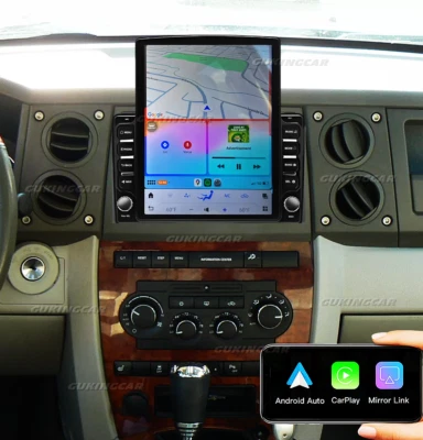 For 2006-2010 Jeep Commander 9.7" Android 13 Carplay Car Stereo Radio GPS Navi Foto 1 de 4