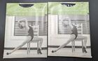 Capezio+NEW+Hold+and+Stretch+Footed+Tights+N14+Footed+%28Black%29+XXL+%28Set+of+2%29