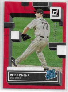 2022 Donruss Red Reiss Knerh #71 Rated Rookie RC 960/2022 Padres - Bild 1 von 1