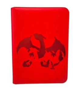 Ultra Pro Pokemon TCG - 9 Pocket  Premium Charizard Binder Red 360 Card Capacity - Picture 1 of 4