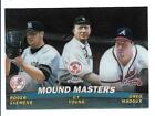 Roger Clemens Cy Young Greg Maddux 2001 Topps Chrome Combo #Tc14  Mound Masters