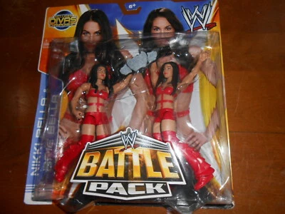 WWE BATTLEPACKS THE BELLA TWINS!!!! NIKKI AND BRIE BELLA!!!! CASE FRESH!!! - Image 1 of 3