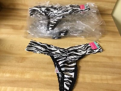 Nuevo 7 Pares Xhilration (objetivo) Tanga Bragas Ropa Interior Pequeña (3-5) Foto 1 de 4