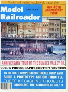 Model Railroader January 1979 45th Anniversary Edition - Picture 1 of 1