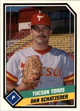 1989 Tucson Toros CMC #10 Dan Schatzeder