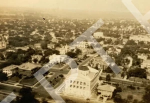 AERIAL VIEW OF SAN ANTONIO, TEXAS 1920s Antique Photo HISTORICAL CITY VIEWS - Picture 1 of 4