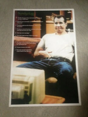 Al Bundy- "Bundyology" 24" x 36" poster - man space/cave decor