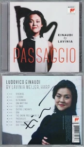 Ludovico EINAUDI Signed PASSAGGIO Lavinia MEIJER Harp Divenire Oltremare Ora CD - Foto 1 di 1