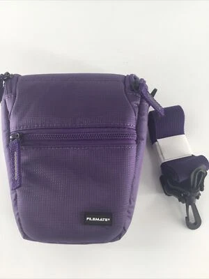 Filemate pouch purple for camera or electronics. - Image 1 of 4