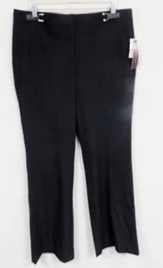 Women’s Dana Buchman Black  Tie  Trouser Pants Size 12  NWT - Picture 1 of 5