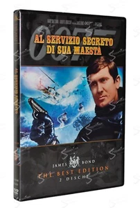 007 AL SERVIZIO SEGRETO DI SUA MAESTA' maestà 1969 JAMES BOND 2 Dischi DVD - Foto 1 di 5