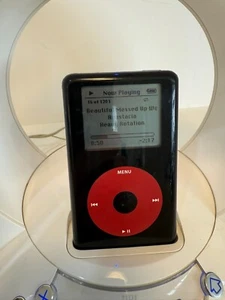 Apple iPod U2 Negro Edición Especial 20 Gb con radio/reproductor JBL OnTime - Imagen 1 de 10