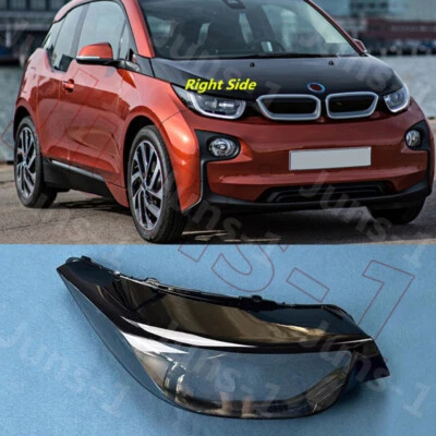 Carcasa de lente de faro delantero derecho + pegamento de sellado para BMW I3 2014-2021 Foto 1 de 4
