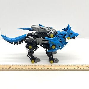 ZOIDS Wild Hunter Wolf Action Figure -Works- Walks Mouth Opens- Not Complete