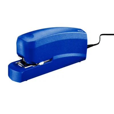 LEITZ Großes elektrisches Heftgerät Hefter Tacker NeXXt Blau 20 Blatt