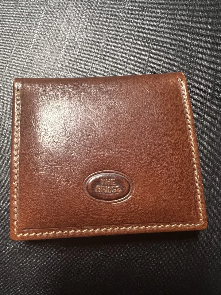 THE BRIDGE ORIGINALE PORTA MONETE SPICCI THE BRIDGE - Imagen 1 de 4