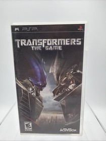 Transformers The Game PSP Sony PlayStation Portable Game Complete