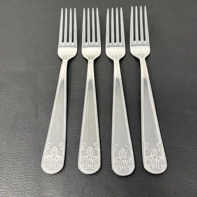 Tenedor de cena Ikea Arbart cubiertos acero inoxidable 7,5" lote de 4 Foto 1 de 4