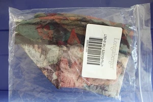 Longaberger 2001 Small Daily Blessings Basket Falling Leaves Liner #28886108 - Picture 1 of 5