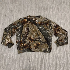 VTG Outfitters Ridge Camo Crew Neck Sweatshirt Outdoors Hunting Men’s Sz L 42/44 - Picture 1 of 5