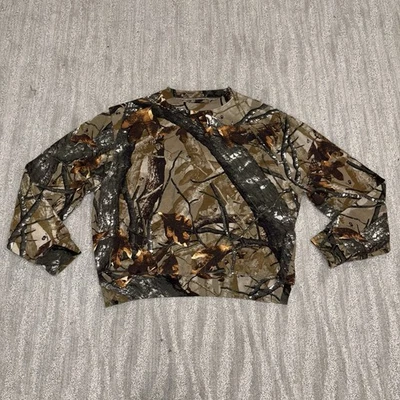 VTG Outfitters Ridge Camo Crew Neck Sweatshirt Outdoors Hunting Men’s Sz L 42/44 - Image 1 of 4