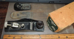 VTG Stanley No. 220 Block Plane W/ Original Box, USA MADE, 7" LONG, 1-5/8" BLADE - Picture 1 of 18