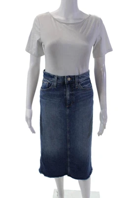 Joes женщин джинсовой ткани середины икры рапсодия стирка макси юбка синий хлопок размер 25 - Изображение 1 из 4