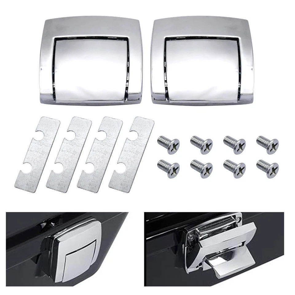 2x For Harley Davidson Classic Electra Glide Ultra 1980-13 Tour Pack Pak Latches - Image 1 of 4