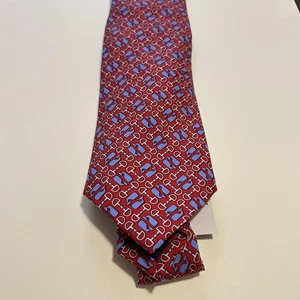VINEYARD VINES HERRENKRAWATTE 100 % SEIDE KENTUCKY DERBY ROT & BLAU HERGESTELLT IN DEN USA Neu mit Etikett - Bild 1 von 10