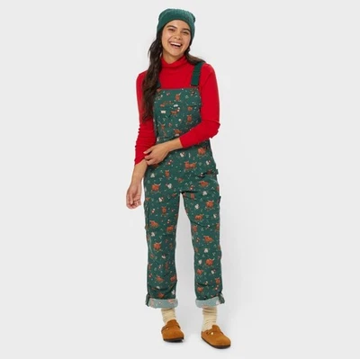 Women’s Heirloom Gardening Bib Overalls – Durable & Comfortable Workwear - Image 1 of 4