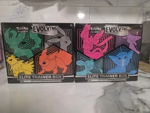 Evolving Skies Elite Trainer Box ETB - PAIR Bundle - SEALED🔥🔥🔥 - Picture 1 of 6