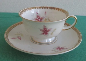 Taza y platillo Rosenthal Continental Orchid Aida Demitasse Alemania de colección raro - Imagen 1 de 8